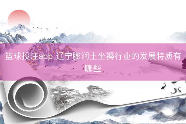 篮球投注app 辽宁膨润土坐褥行业的发展特质有哪些