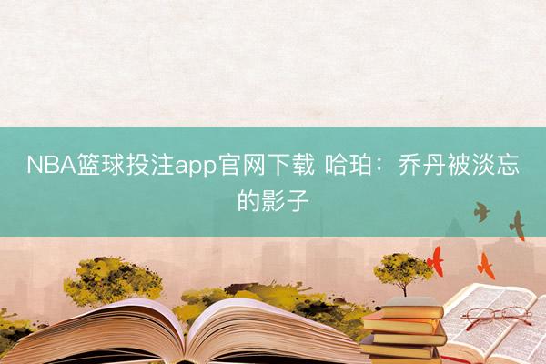 NBA篮球投注app官网下载 哈珀：乔丹被淡忘的影子